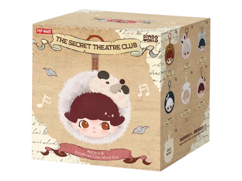 DIMOO The Secret Theatre Club イヤホンケース Pop Mart DIMOO The Secret Theatre Club Series Earphone Case Single