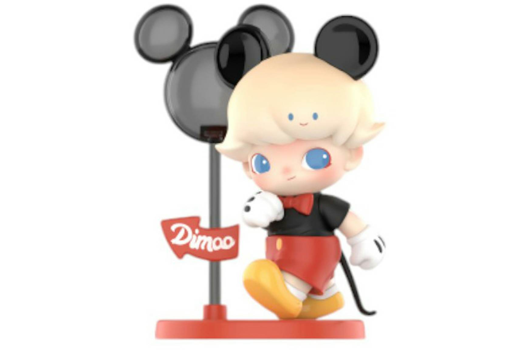 Pop Mart DIMOO World x Disney Series Classic Mickey Figure - US