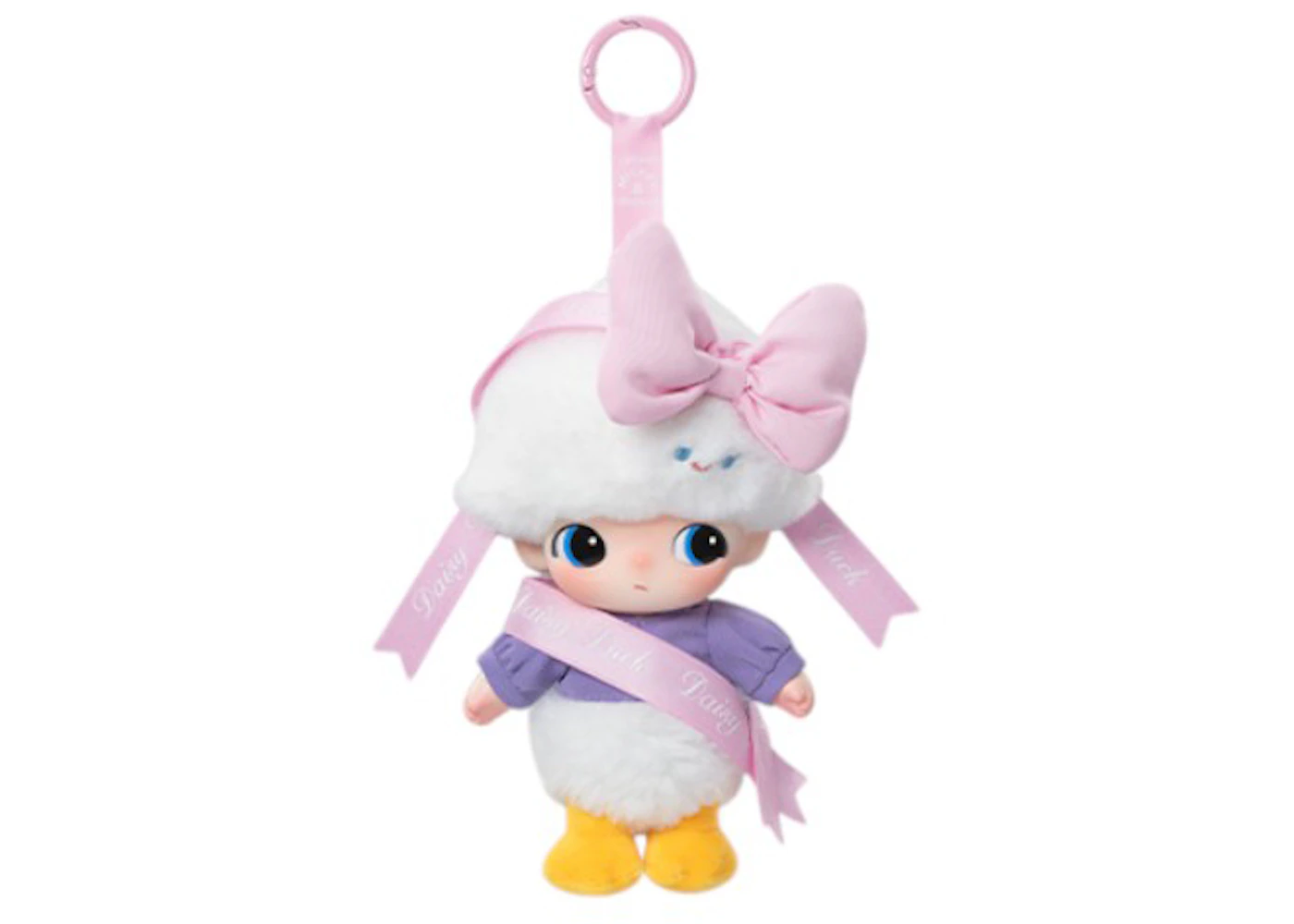Pop Mart DIMOO World x Disney Series Daisy's Gift Vinyl Plush Keychain - US