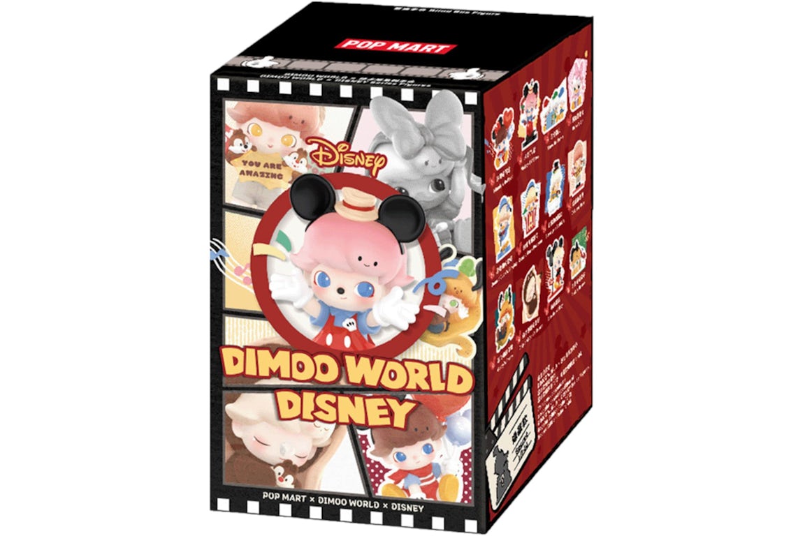 Pop Mart DIMOO World x Disney Series Figures Single Blind Box - US