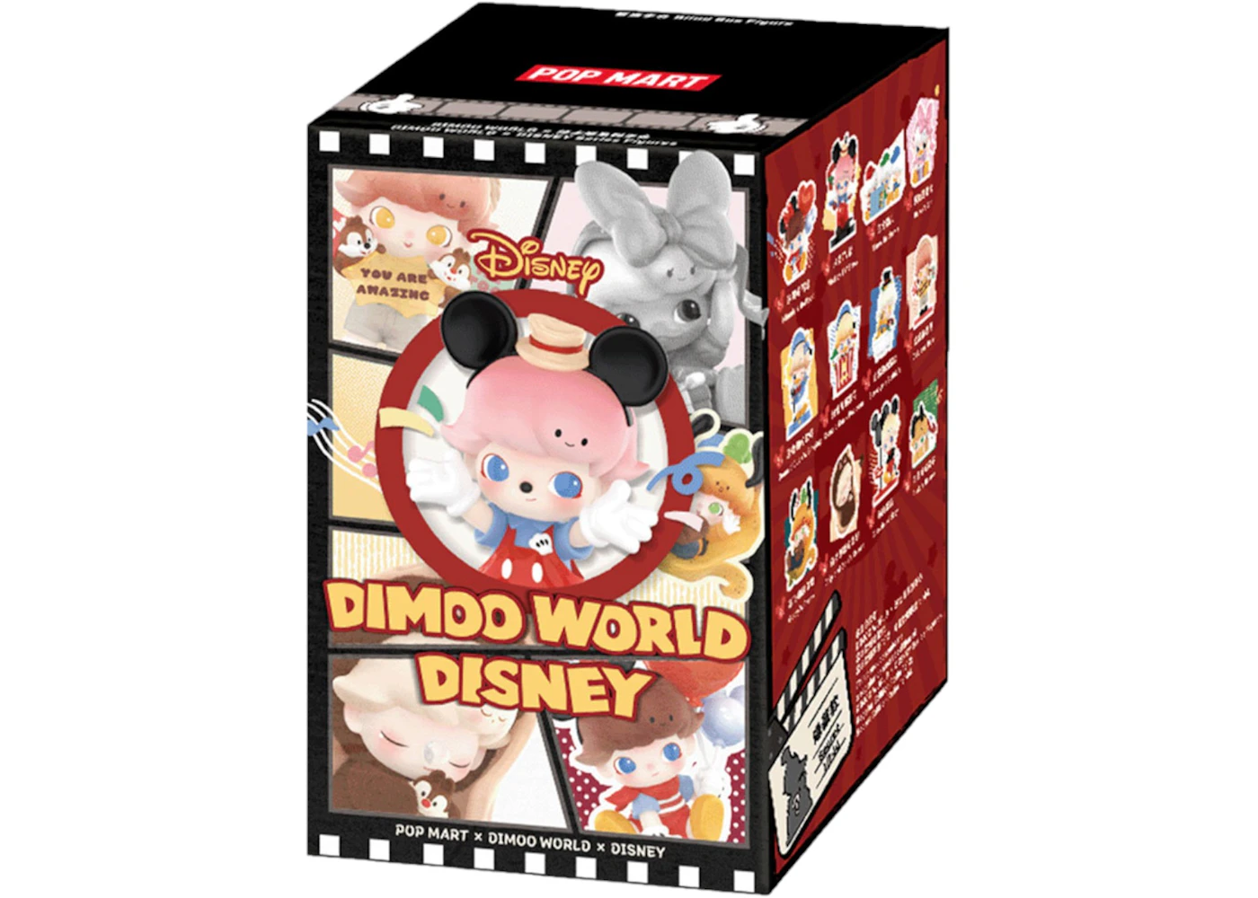Pop Mart DIMOO World x Disney Series Figures Single Blind Box - US