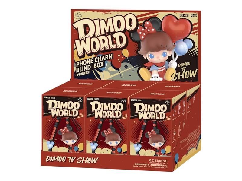 期間限定特別価格 Disney x World DIMOO Mart Pop Series Case Sealed Charm Phone その他