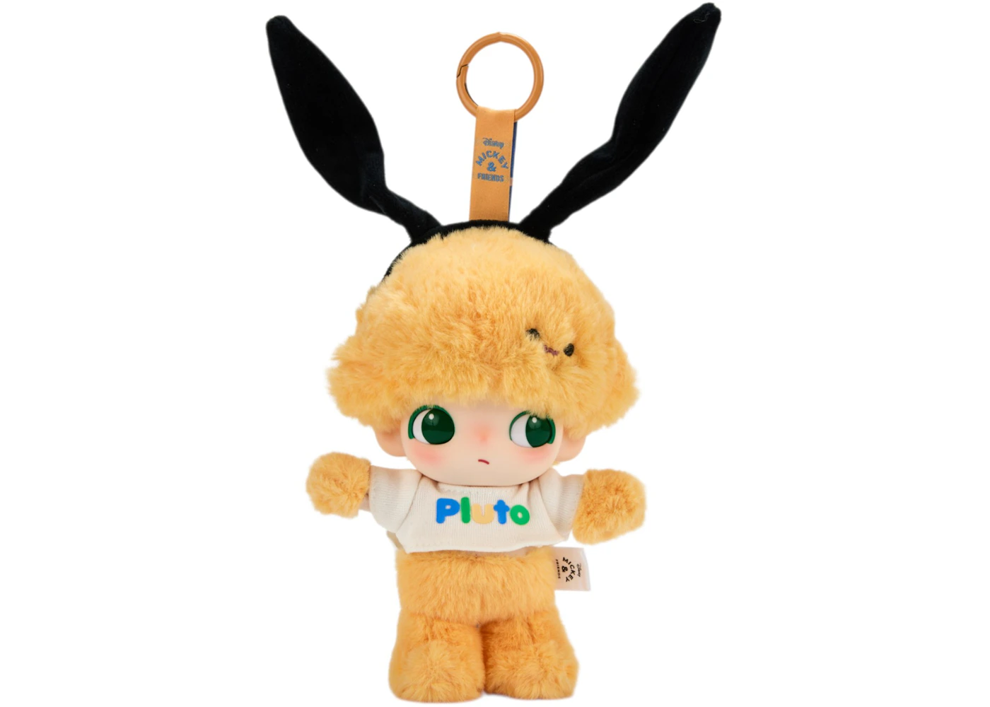 Pop Mart DIMOO World x Disney Series Pluto's House Vinyl Plush Keychain ...
