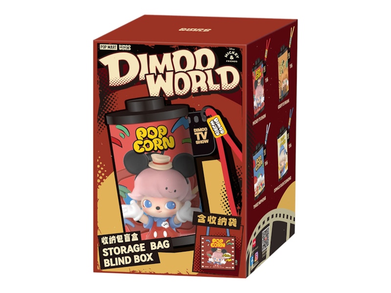 Pop Mart DIMOO World x Disney Series Storage Bag Single Pop Mart DIMOO World x Disney Series Storage Bag Single