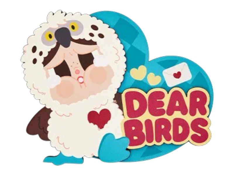 Pop Mart Dear Birds Series Shall We Dance Fridge Magnet