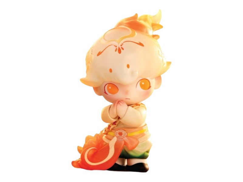 その他 POPMART DIMOO Flaming Lotus Figure Pop Mart Dimoo Flaming Lotus 100% - JP