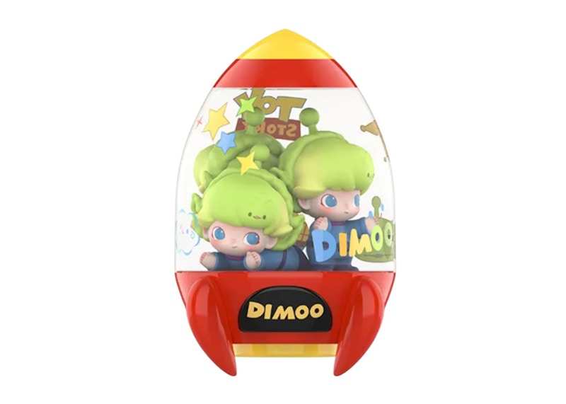 Pop Mart Dimoo World x Pixar Series Dimoo as Space Crane Figures