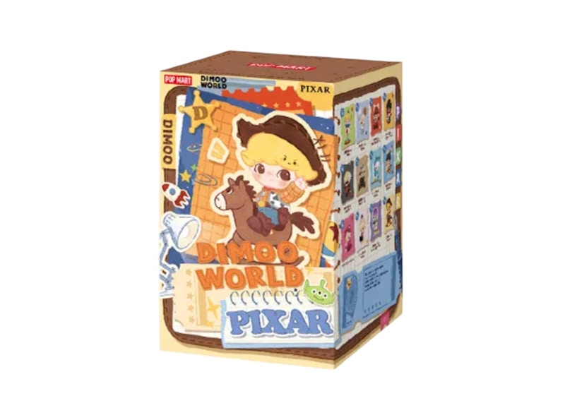 Pop Mart Dimoo World x Pixar Series Figures Single Blind Box