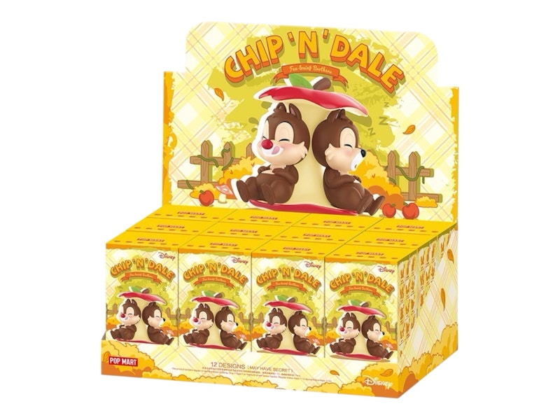 その他 POP MART Chip'n'Dale Fun-lovingBrothers Pop Mart Disney Chip 'n' Dale Fun-loving Brothers Series Figures