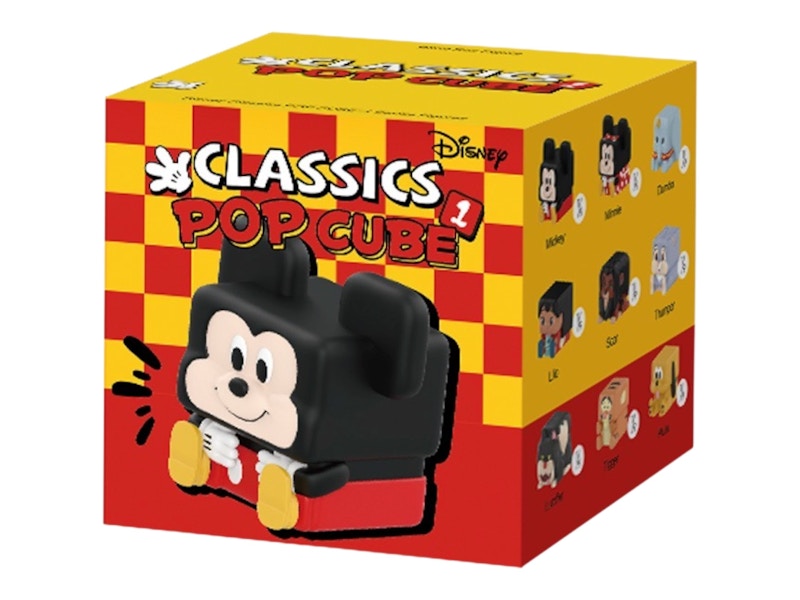 Pop Mart Disney Classics POP CUBE1 Series Figures Single Blind Box