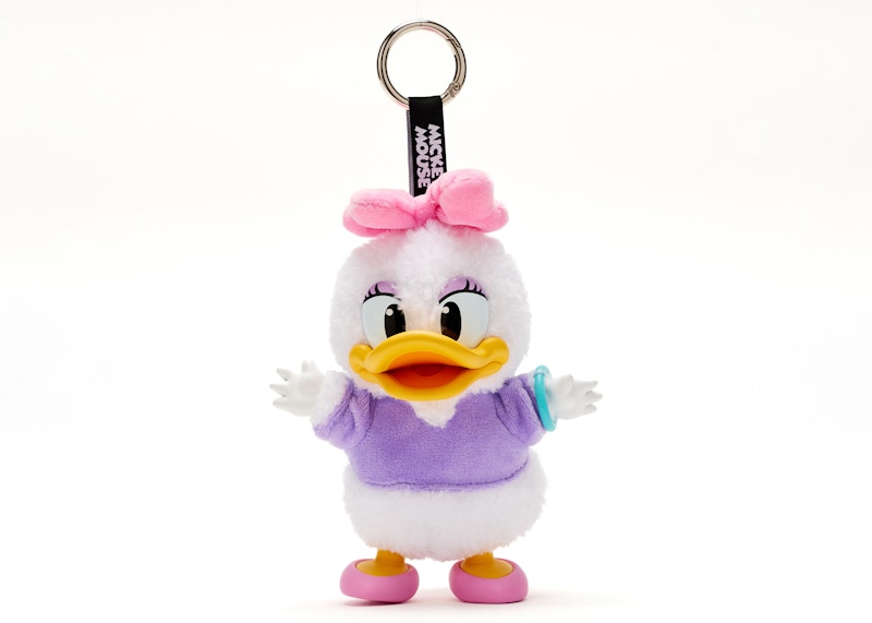 POP MART プラッシュキーチェーン Disney ドナルド デイジー Pop Mart Disney Mickey Family Together Series Daisy Plush Keychain