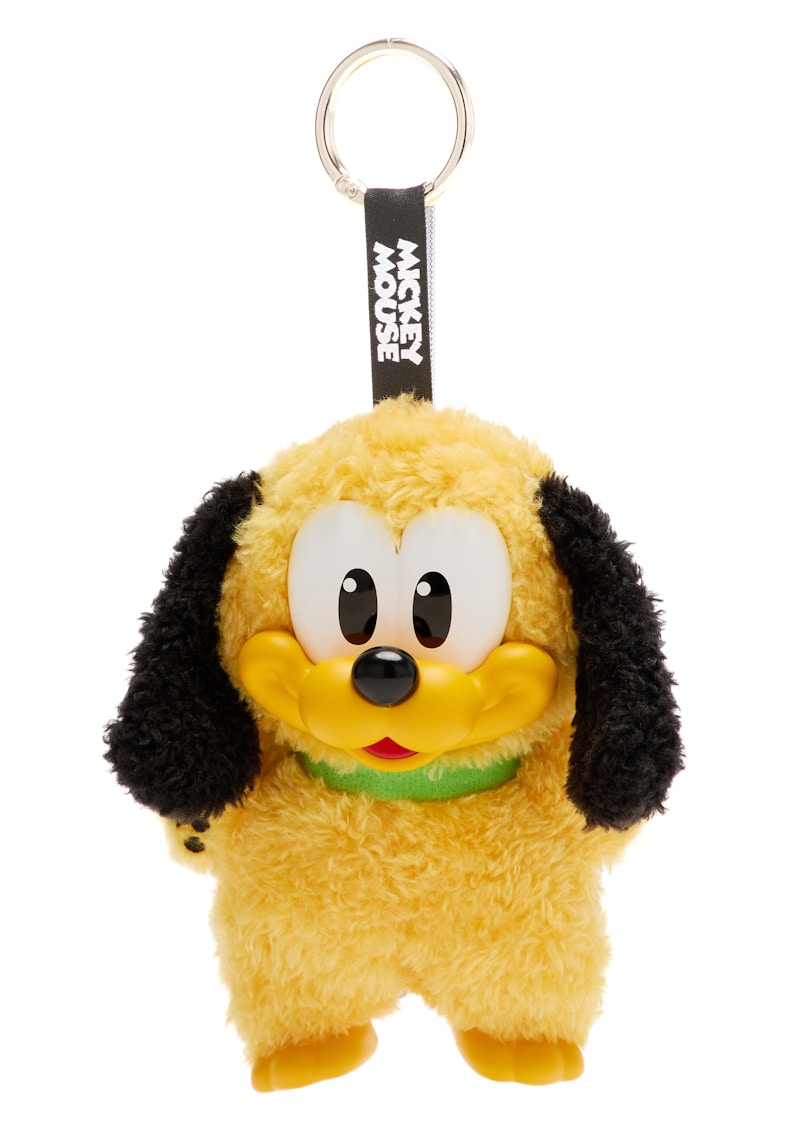 Pop Mart Disney Mickey Family Together Series Pluto Plush Keychain