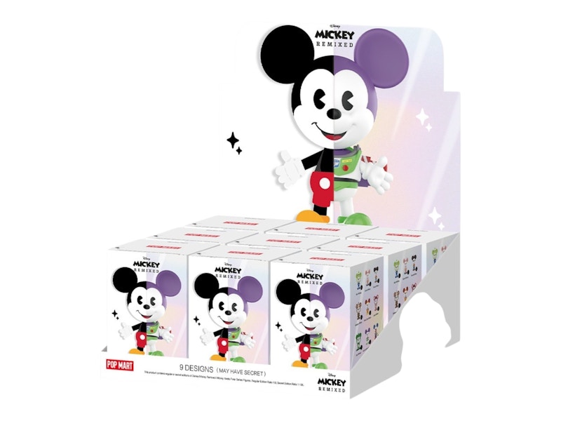 Pop Mart Disney Mickey Remixed: Mickey Meets Pixar Series Figures