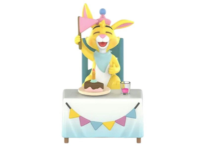 Pop Mart Disney Winnie The Pooh Lets Party Series Rabbit Figures