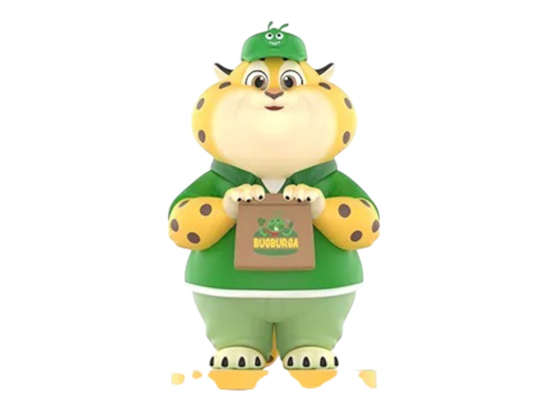 MOLLY ズートピア2 1/12アクションフィギュア Clawhauser Pop Mart