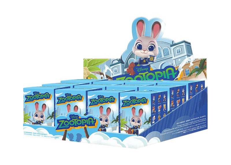 Pop Mart Disney Zootopia Series Figures Sealed Case (12
