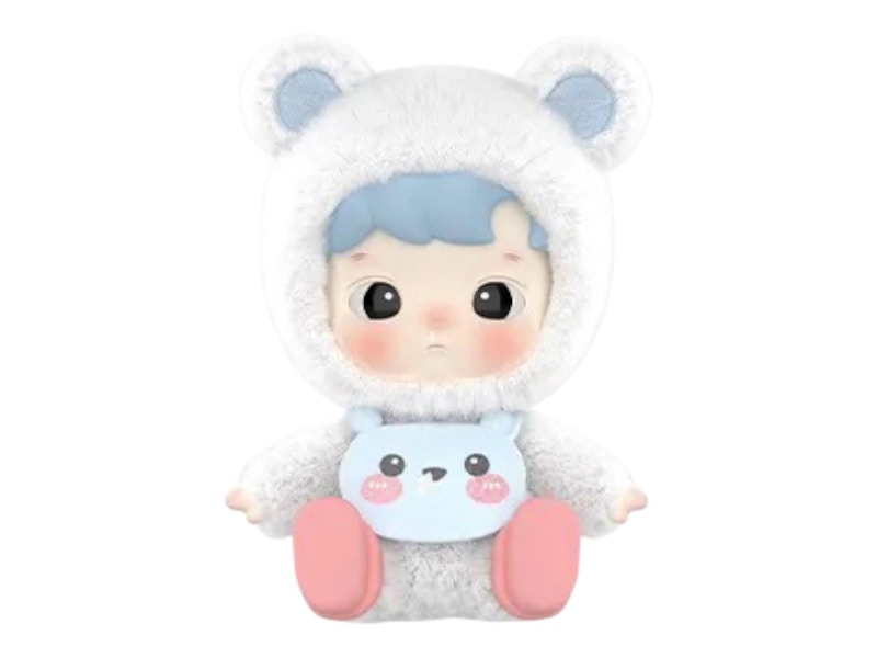 Pop Mart HACIPUPU Snuggle With You Series Growling Polar Bear