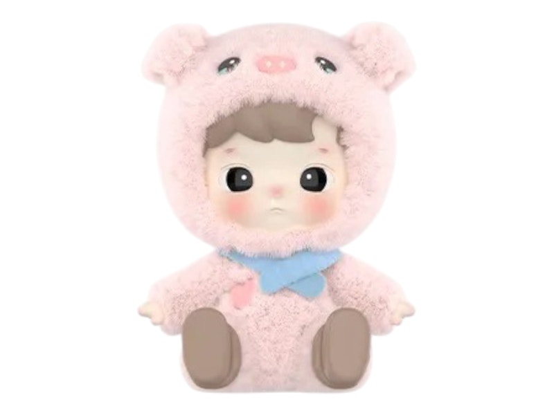 Pop Mart HACIPUPU Snuggle With You Series Lovely Piggy