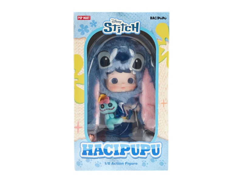 POPMART Hacipupu Stitch 1/8 フィギュア Pop Mart HACIPUPU Stitch 1/8 Figure - US