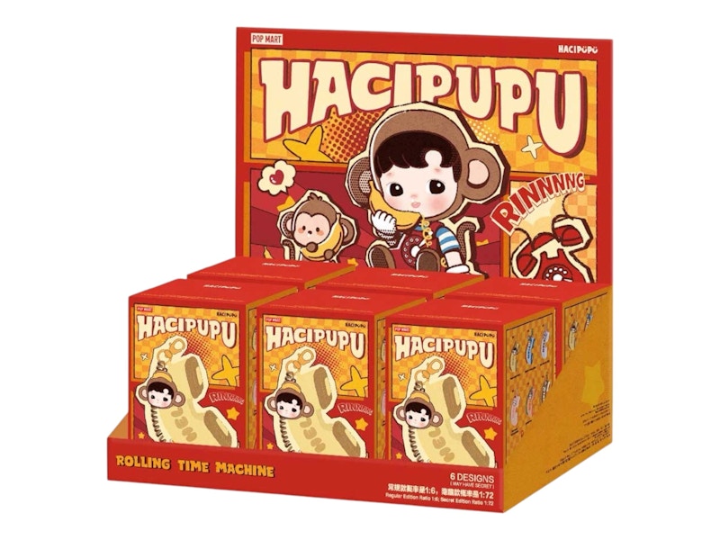 Pop Mart Hacipupu Rolling Time Machine Series Fragrance