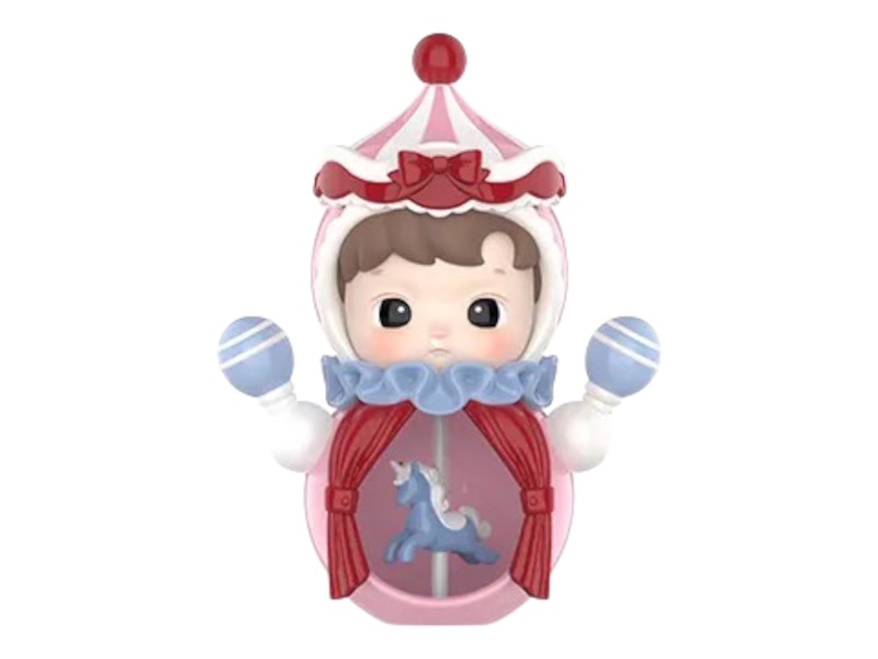 Pop Mart Hacipupu Rolling Time Machine Series Happy Carousel