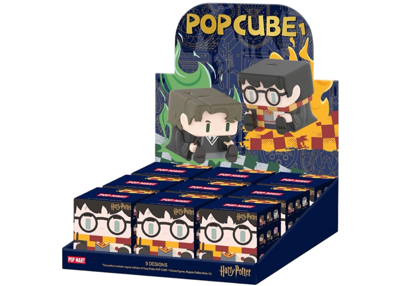 Pop Mart Harry Potter POP CUBE-1 Series Sealed Case (9 Blind Box) - GB