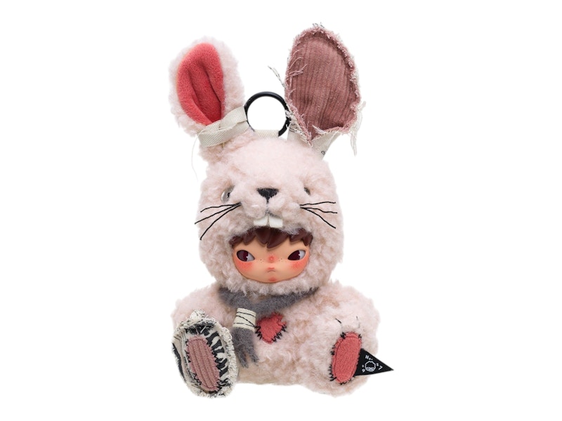 Pop Mart Hirono Little Hare Plush Doll Pendant - US