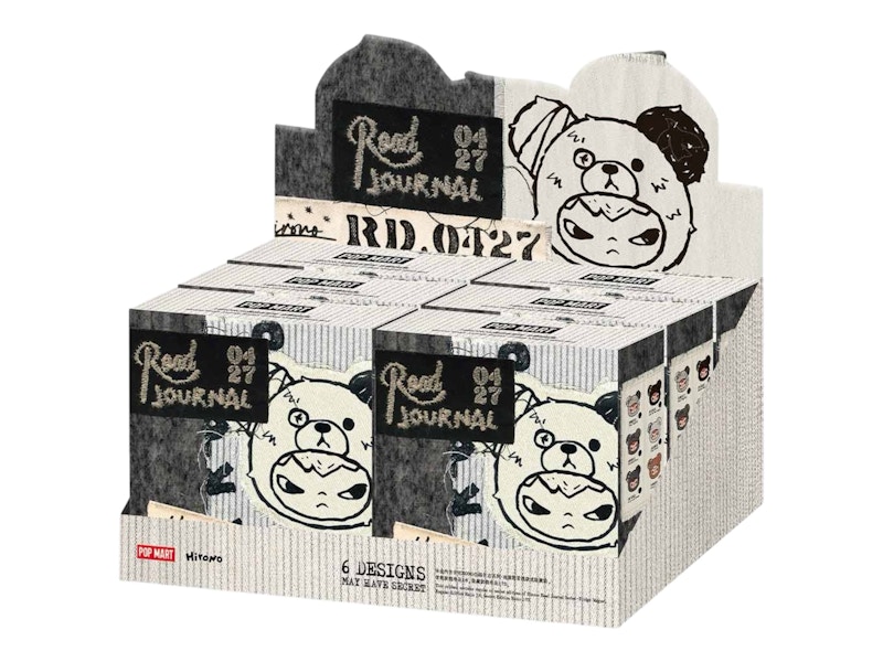 Pop Mart Hirono Road Journal Series Fridge Magnet Sealed Case (6 Blind Box)