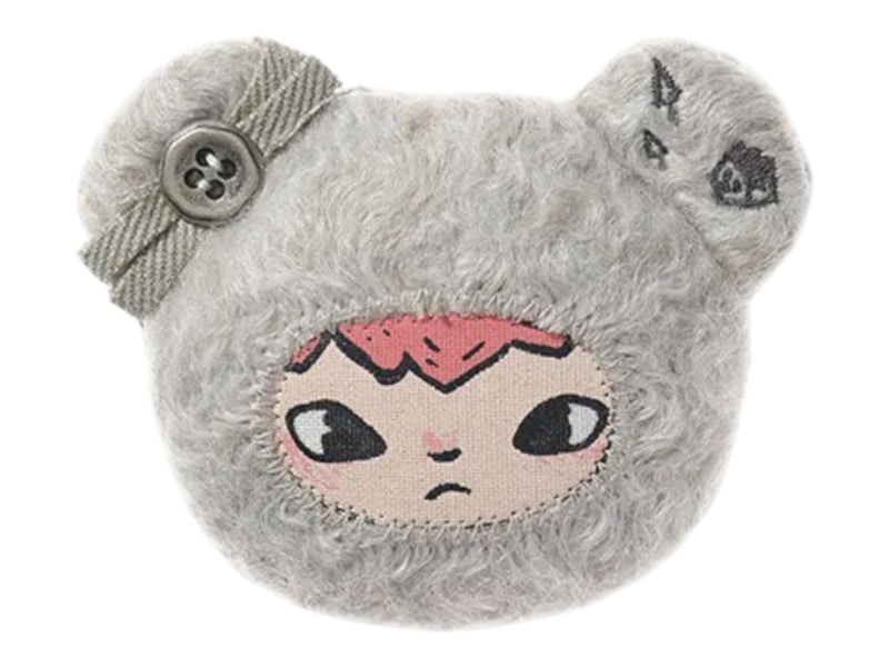 Pop Mart Hirono Road Journal Series Grey Gravel Fridge Magnet