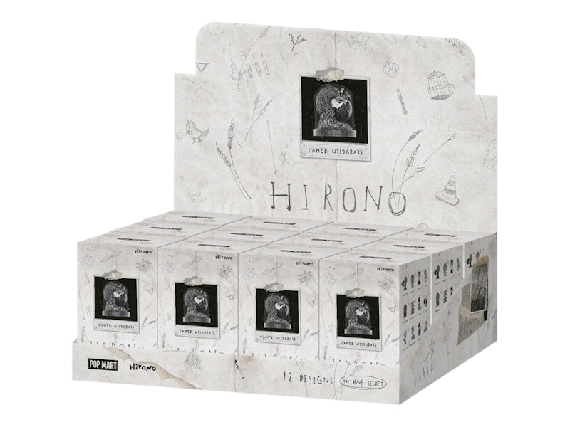 Pop Mart Hirono Tamed Wildgrass Series Figures Sealed Case (12
