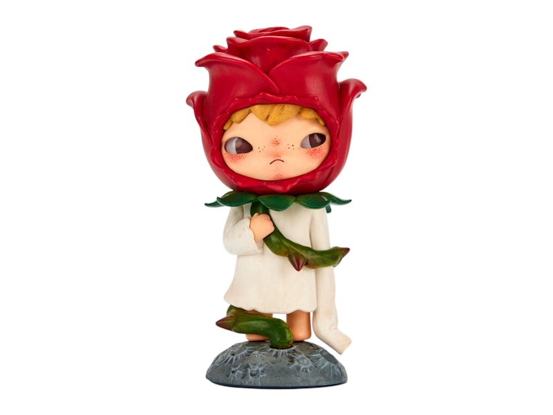 POP MART Hirono x 星の王子さま　The Rose Pop Mart Hirono x Le Petit Prince Series The Rose Figure - US
