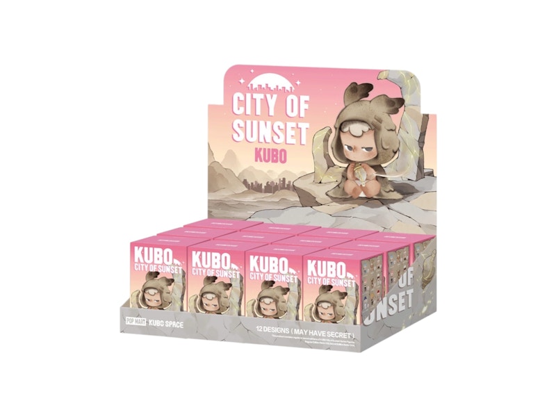 Pop Mart KUBO City of Sunset Series Figure Sealed Case (12