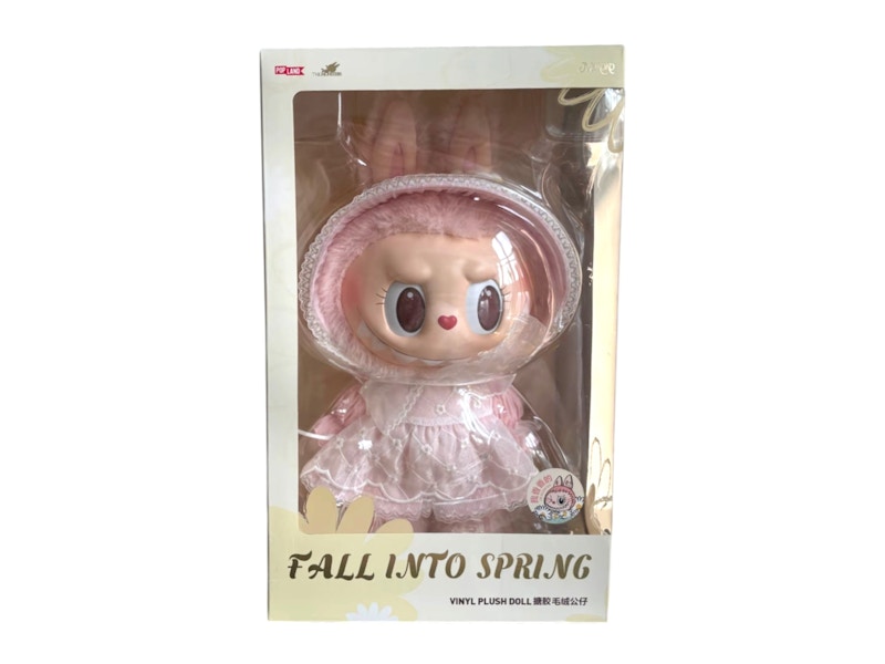 Pop Mart Labubu Mokoko Fall Into Spring Vinyl Plush Doll - JP