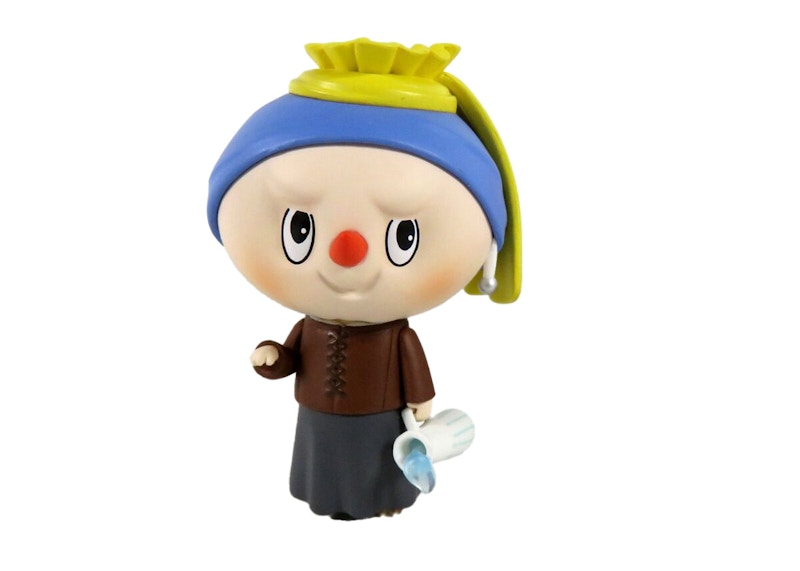 THE Monster Art LABUBU フィギュア Pop Mart Labubu The Monster Art Girl with a Pearl Earring