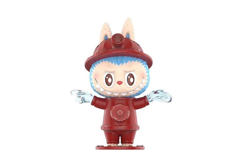 Pop Mart Labubu The Monsters Almost Hidden Series Fire Hydrant