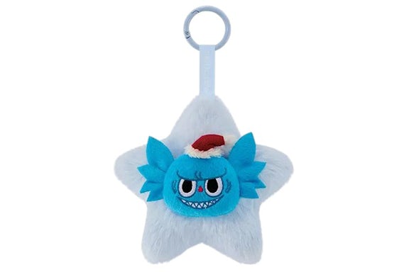 Pop Mart Labubu Los Monstruos Serie Clásica Colgante de peluche Sparkly Pippo
