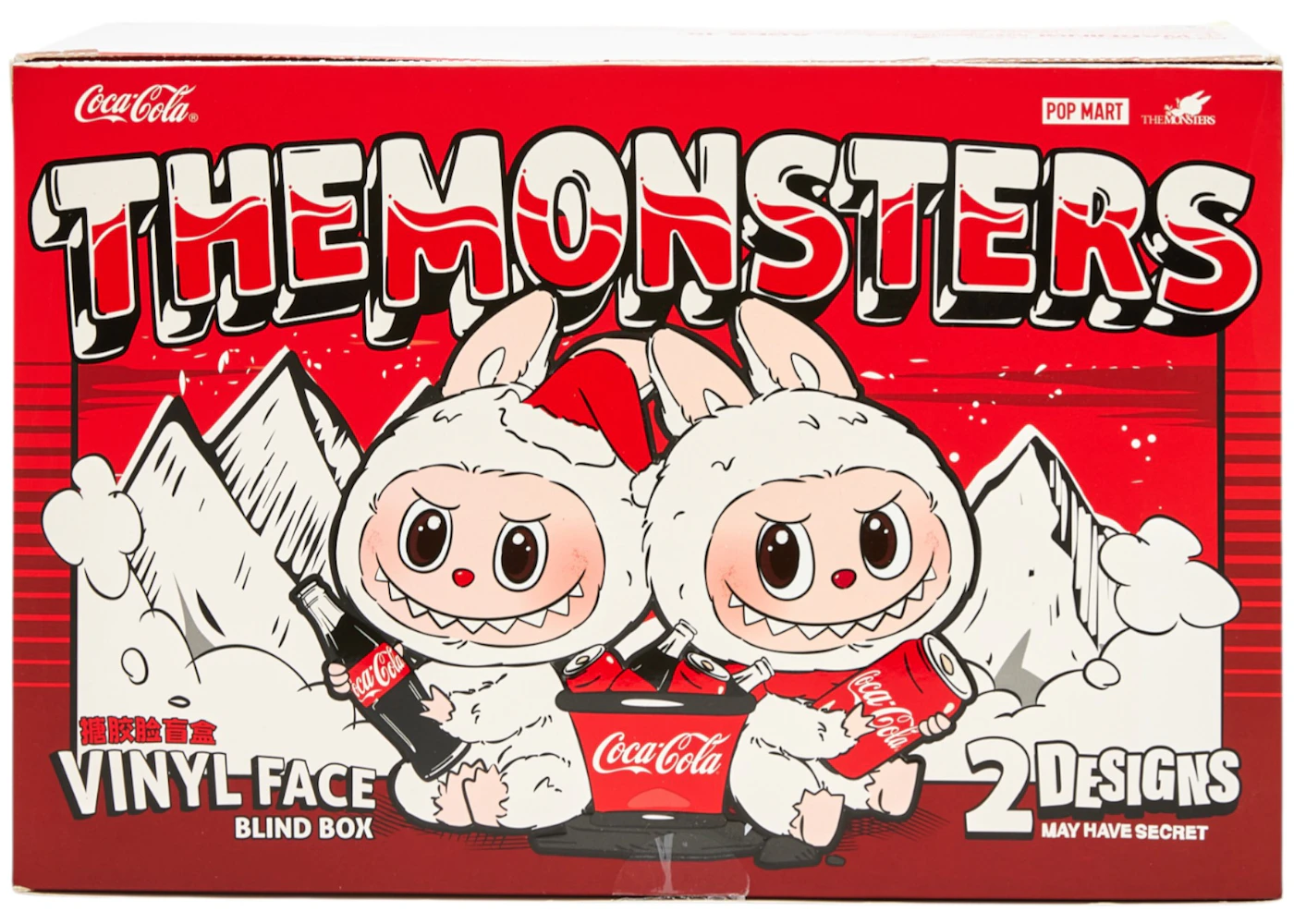 Pop Mart Labubu The Monsters Coca Cola Series Vinyl Face Sealed Case (6 Blind Box)