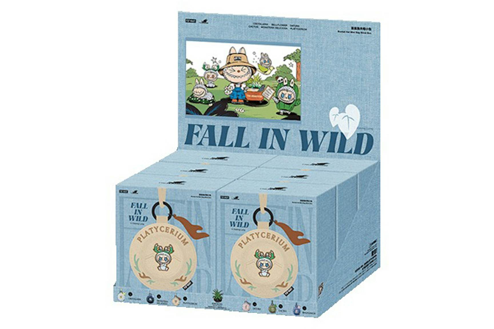 Pop Mart Labubu The Monsters Fall in Wild Series Bucket Hat Mini Bag ...