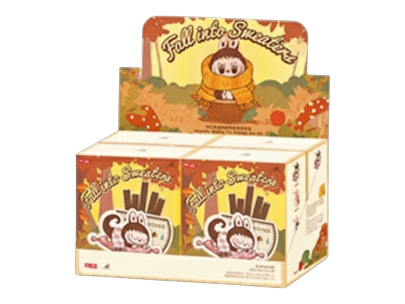 Pop Mart Labubu The Monsters Fall into Sweaters Series Magnetic