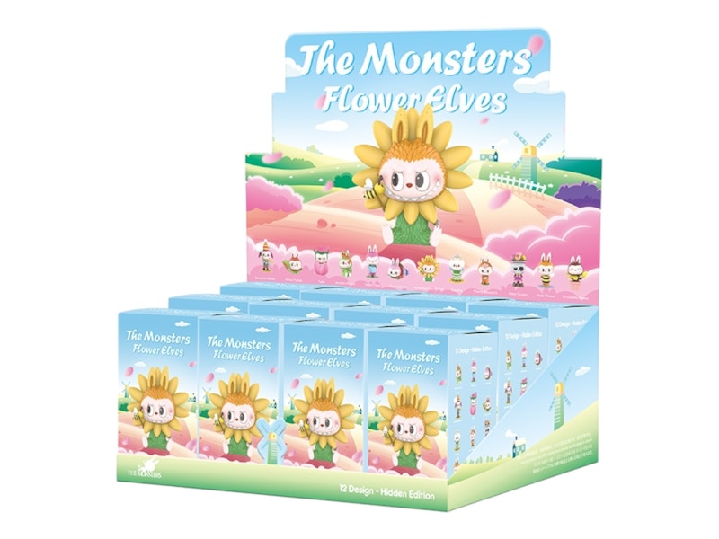Pop Mart Labubu The Monsters Flower Elves Series Sealed Case