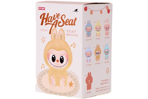 Pop Mart Labubu The Monsters Have a Seat Vinyl Plush Single Blind Box - US Pop Mart Labubu The Monsters Have a Seat Vinyl Plush Single Blind Box - US