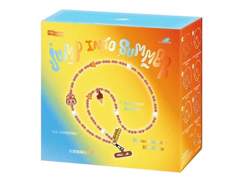 POP LAND限定LabubuJump Into Summer フォンチャーム POP LAND限定LabubuJump Into Summer フォンチャーム