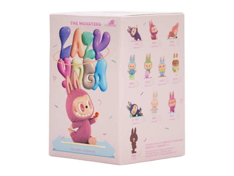 Pop Mart Labubu The Monsters Lazy Yoga Series Figures Single