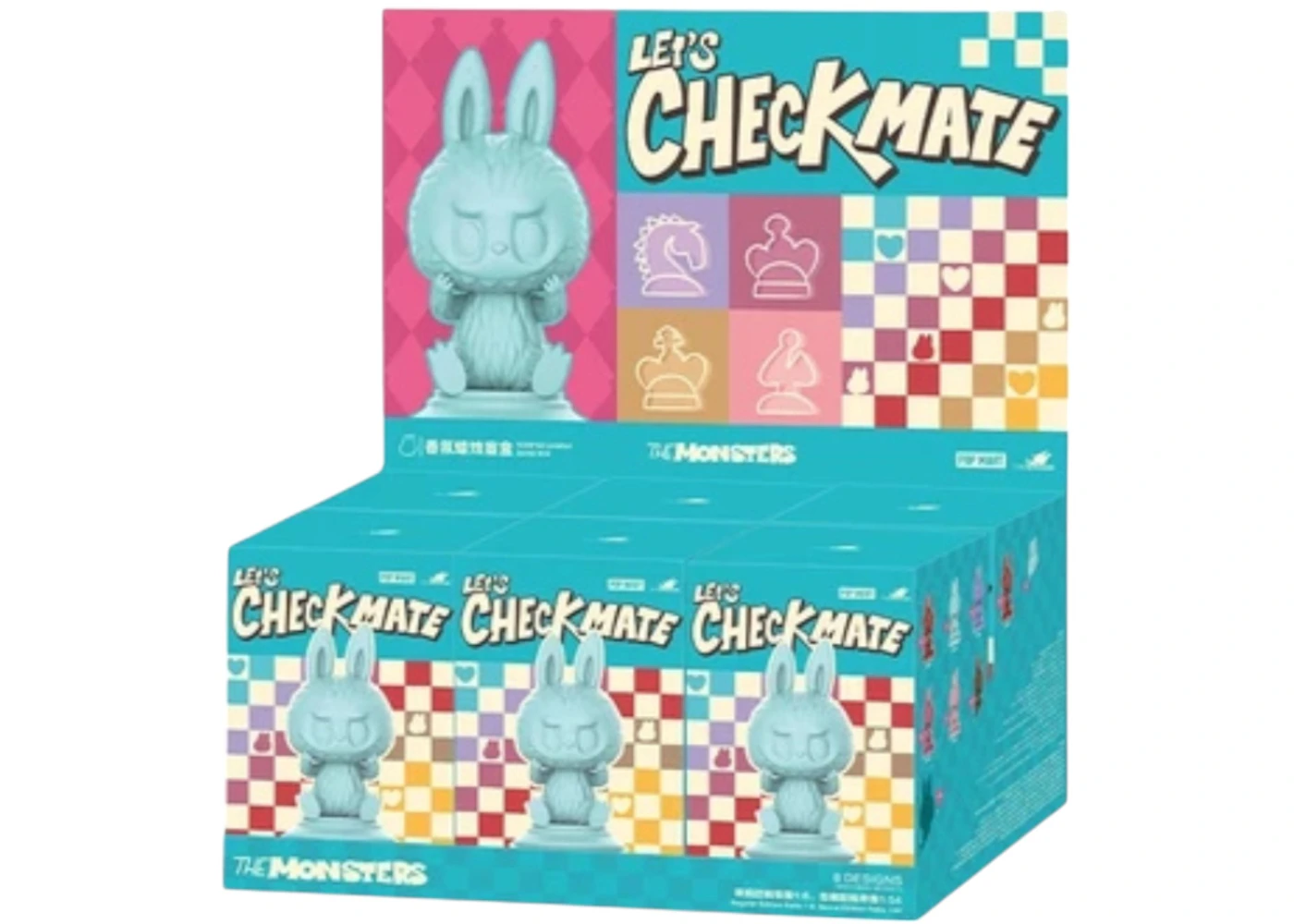 Pop Mart Labubu The Monsters Let's Checkmate Series Scented Candle ...