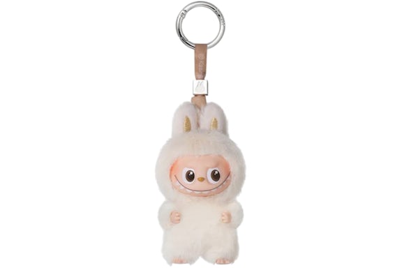 Colgante de peluche de vinilo «A» de la serie Pop Mart Labubu The Monsters Pin for Love