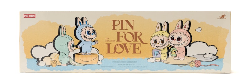 【ぴ♪ 】THE MONSTERS PIN FOR LOVE THE MONSTERS Pin for Love Series-Vinyl Plush Pendant Blind
