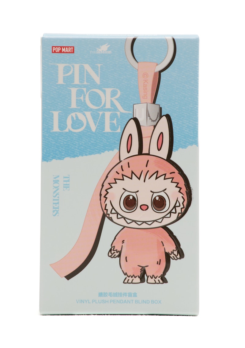 Pop Mart Labubu The Monsters Pin for Love Series Vinyl Plush