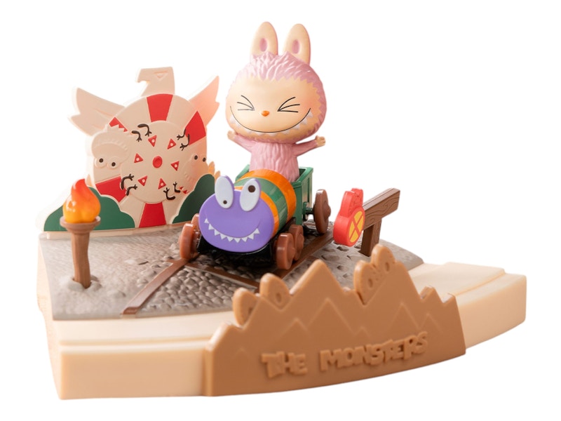 Pop Mart Labubu The Monsters Playing Games Series Scene Train