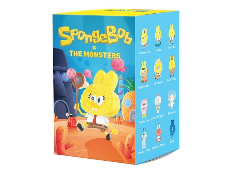 Pop Mart Labubu The Monsters Spongebob Series Figure Single Pop Mart Labubu The Monsters Spongebob Series Figure Single