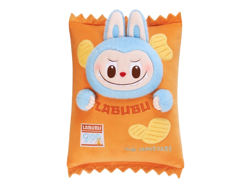Pop Mart Labubu The Monsters Wacky Mart Series Chips Pillow - JP